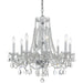 Crystorama - 1138-CH-CL-S - Eight Light Chandelier - Traditional Crystal - Polished Chrome