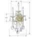 Maria Theresa Wall Mount-Sconces-Crystorama-Lighting Design Store