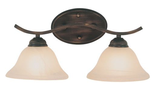 Trans Globe Imports - 2826 ROB - Two Light Vanity Bar - Hollyslope - Rubbed Oil Bronze