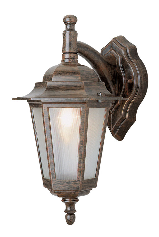 Trans Globe Imports - 4056 RT - One Light Wall Lantern - Alexander - Rust