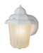 Trans Globe Imports - 4160 WH - One Light Wall Lantern - Dale - White