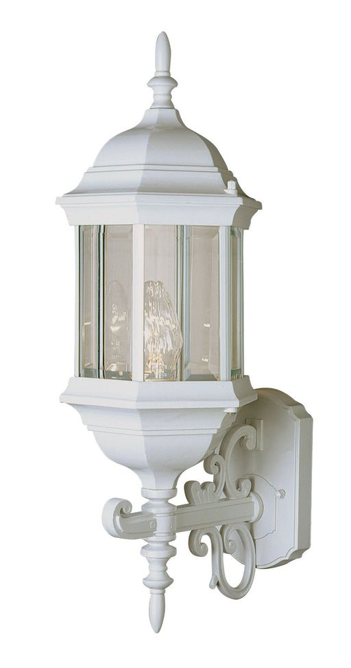 Trans Globe Imports - 4351 WH - One Light Wall Lantern - Josephine - White