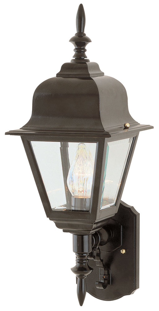 Trans Globe Imports - 4412 BK - One Light Wall Lantern - Argyle - Black