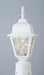 Trans Globe Imports - 4414 WH - One Light Postmount Lantern - Argyle - White