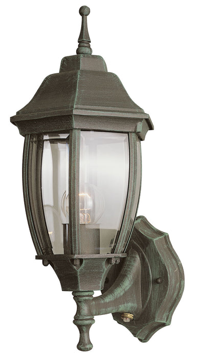 Trans Globe Imports - 4470 BK - One Light Wall Lantern - Ojai - Black