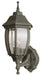 Trans Globe Imports - 4470 BK - One Light Wall Lantern - Ojai - Black
