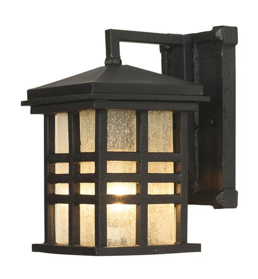 Trans Globe Imports - 4635 BK - One Light Wall Lantern - Huntington - Black
