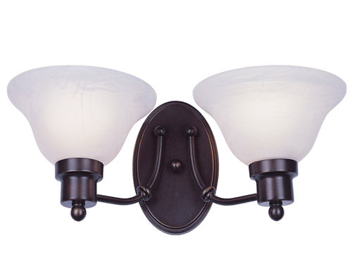 Trans Globe Imports - 6542 WB - Two Light Wall Sconce - Perkins - Weathered Bronze