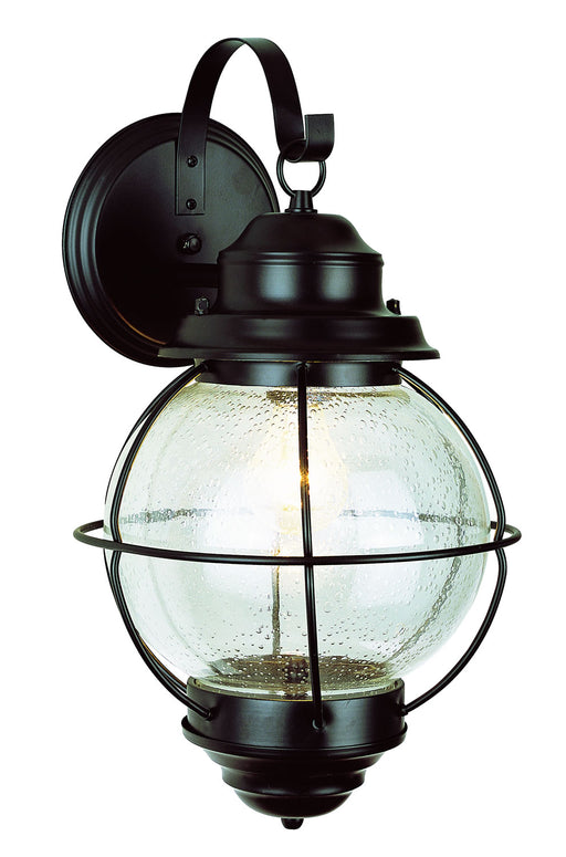 Trans Globe Imports - 69904 BK - One Light Wall Lantern - Catalina - Black
