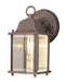 Trans Globe Imports - 40455 RT - One Light Wall Lantern - Patrician - Rust
