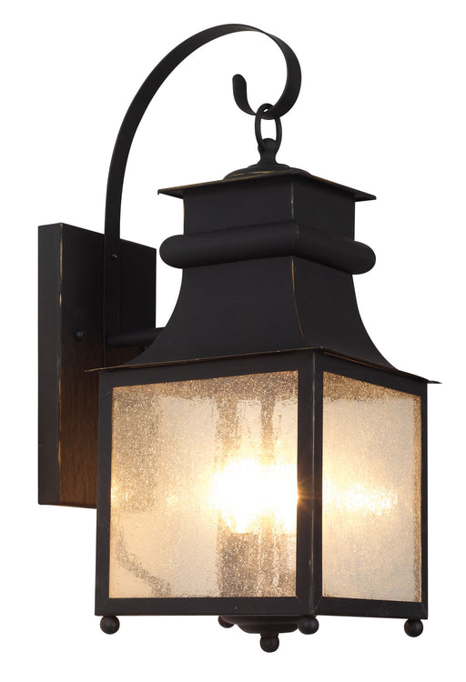 Trans Globe Imports - 45631 WB - Two Light Wall Lantern - Santa Ines - Weathered Bronze