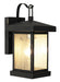 Trans Globe Imports - 45640 WB - One Light Wall Lantern - Santa Cruz - Weathered Bronze