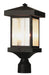 Trans Globe Imports - 45643 WB - Two Light Hanging Lantern - Santa Cruz - Weathered Bronze