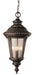 Trans Globe Imports - 50491 BK - Three Light Hanging Lantern - Commons - Black
