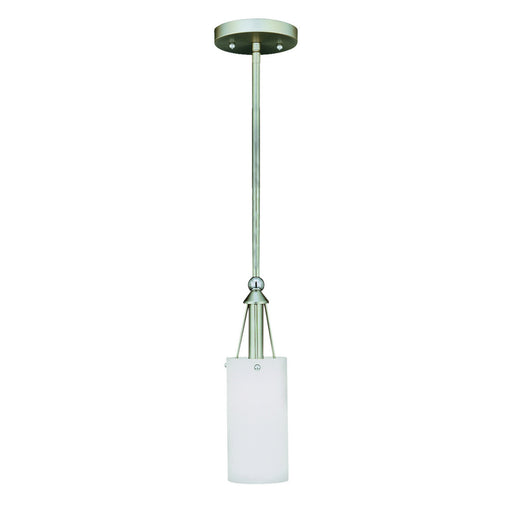 Forte - 2225-01-55 - One Light Mini Pendant - Brushed Nickel