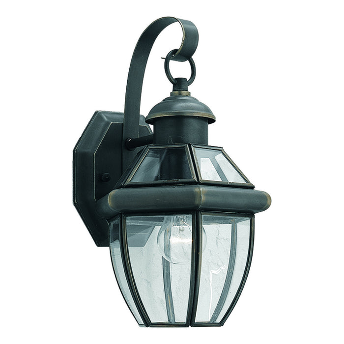 Forte - 1101-01-14 - One Light Outdoor Lantern - Royal Bronze