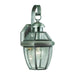 Forte - 1101-01-34 - One Light Outdoor Lantern - Antique Pewter