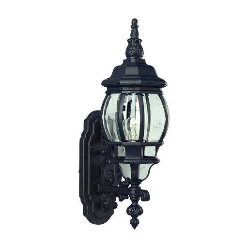 Forte - 1701-01-04 - One Light Outdoor Lantern - Black