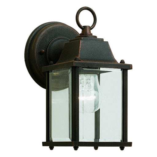 Forte - 1705-01-28 - One Light Outdoor Lantern - Painted Rust