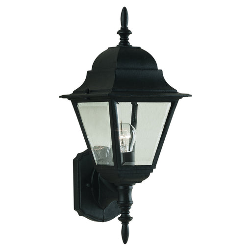 Forte - 1707-01-04 - One Light Outdoor Lantern - Black