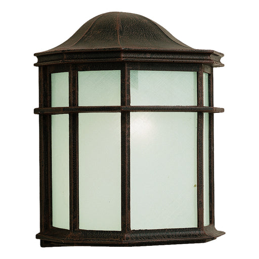 Forte - 1719-01-28 - One Light Outdoor Lantern - Painted Rust