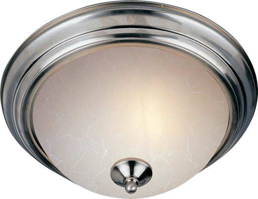 Maxim - 5840ICSN - One Light Flush Mount - Essentials - 584x - Satin Nickel
