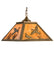 Meyda Tiffany - 15280 - Two Light Pendant - Ducks In Flight - Antique Copper