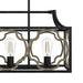 Five Light Linear Chandelier-Linear/Island-Hunter-Lighting Design Store