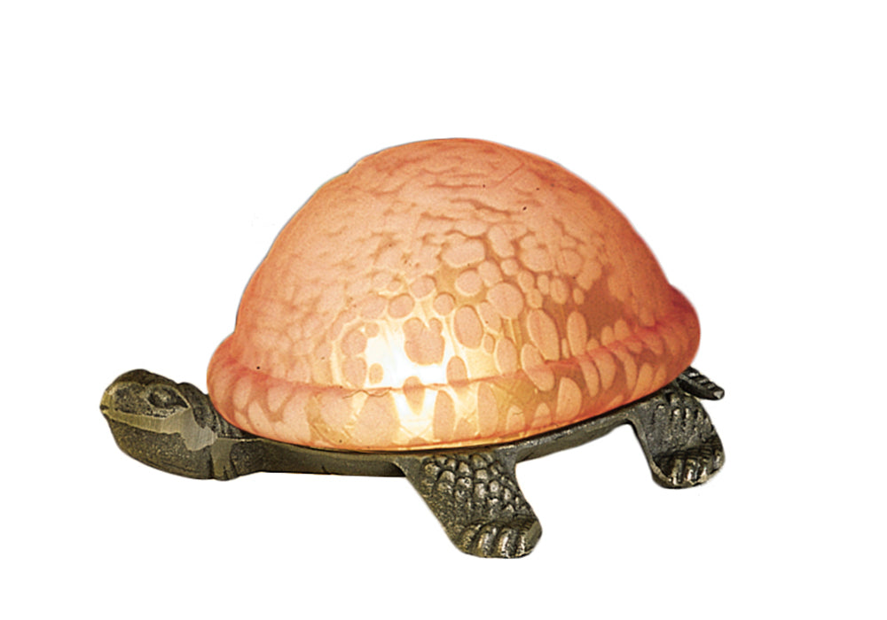 Meyda Tiffany - 18005 - One Light Accent Lamp - Turtle - French Bronzed