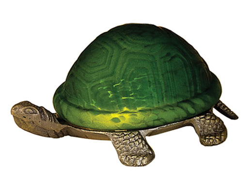 Meyda Tiffany - 18006 - One Light Accent Lamp - Turtle - Craftsman Brown