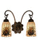 Meyda Tiffany - 18661 - Two Light Wall Sconce - Pine Barons - Antique