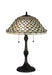 Meyda Tiffany - 18728 - Two Light Table Lamp - Diamond & Jewel - Mahogany Bronze