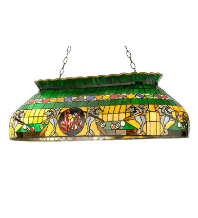 Six Light Oblong Pendant