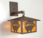 Meyda Tiffany - 19407 - One Light Wall Sconce - Personalized - Cafe-Noir