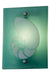 Meyda Tiffany - 22152 - One Light Wall Sconce - Metro Fusion - Aqua Backround/Irid White