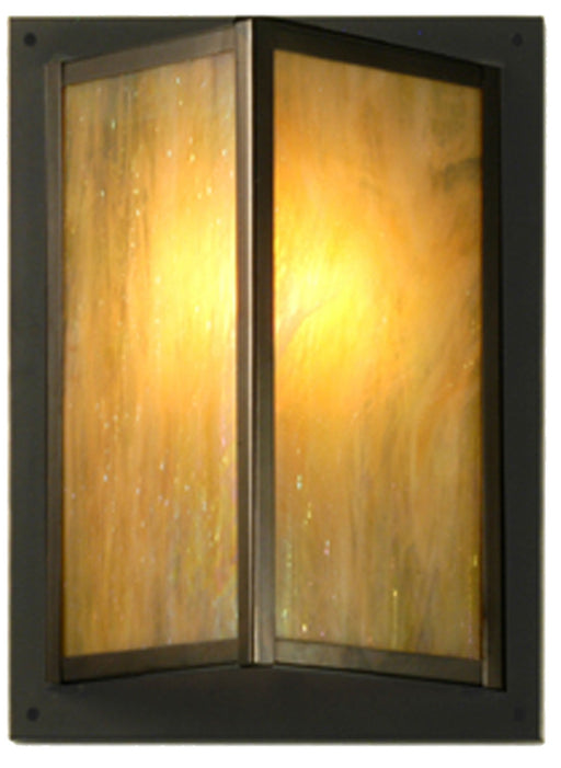 Meyda Tiffany - 22470 - One Light Wall Sconce - Wedge - Craftsman Brown