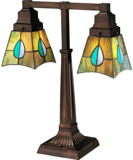 Two Light Desk Lamp