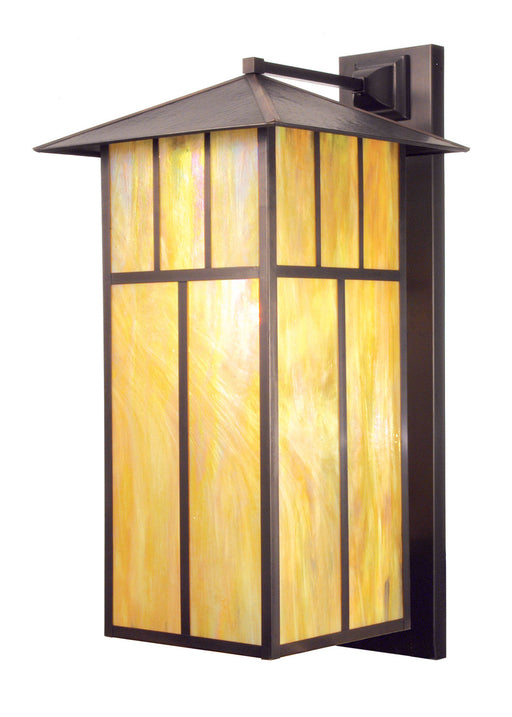 Meyda Tiffany - 26928 - One Light Wall Sconce - Seneca - Craftsman Brown