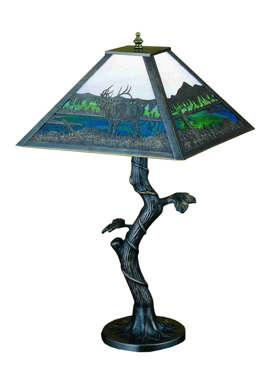 Meyda Tiffany - 29537 - Table Lamp - Elk Creek - Bronze