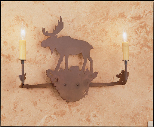 Meyda Tiffany - 29551 - Wall Sconce - Moose - Antique Copper