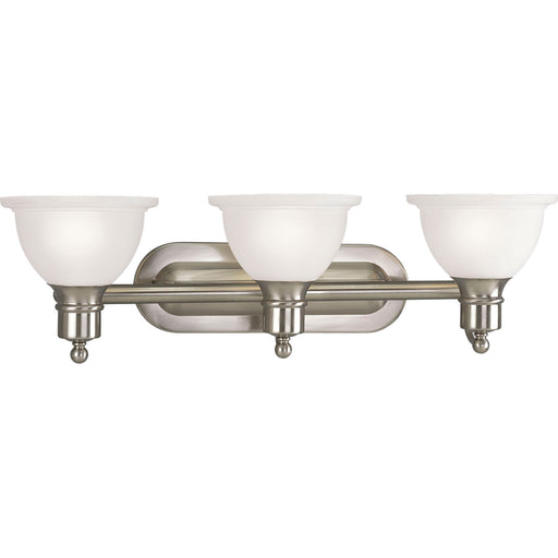 Progress Lighting - P3163-09 - Three Light Bath - Madison - Brushed Nickel