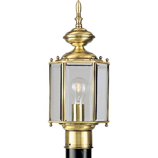 Progress Lighting - P5430-10 - One Light Post Lantern - BrassGUARD - Polished Brass