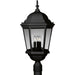 Progress Lighting - P5483-31 - Three Light Post Lantern - Welbourne - Textured Black