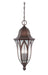 Designers Fountain - 20634-BAC - Four Light Hanging Lantern - Berkshire - Burnished Antique Copper