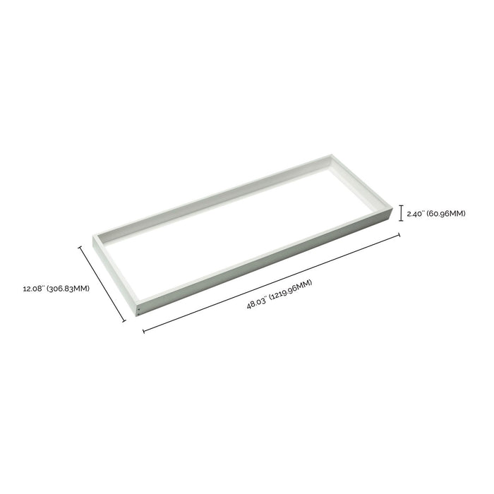 1X4 Backlit Panel Frame Kit - Lighting Design Store