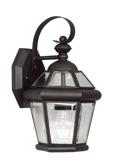 Livex Lighting - 2061-04 - One Light Outdoor Wall Lantern - Georgetown - Black