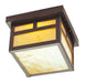 Livex Lighting - 2138-07 - One Light Outdoor Ceiling Mount - Montclair Mission - Bronze