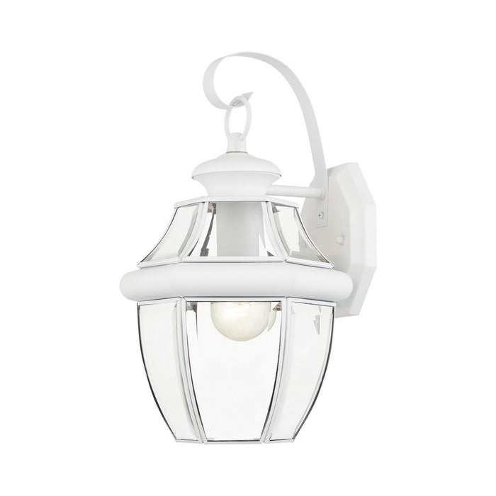 Livex Lighting - 2151-03 - One Light Outdoor Wall Lantern - Monterey - White
