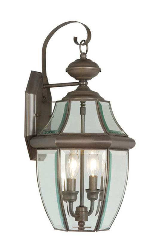 Livex Lighting - 2251-07 - Two Light Outdoor Wall Lantern - Monterey - Bronze