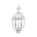 Livex Lighting - 2254-03 - Two Light Outdoor Post Lantern - Monterey - White